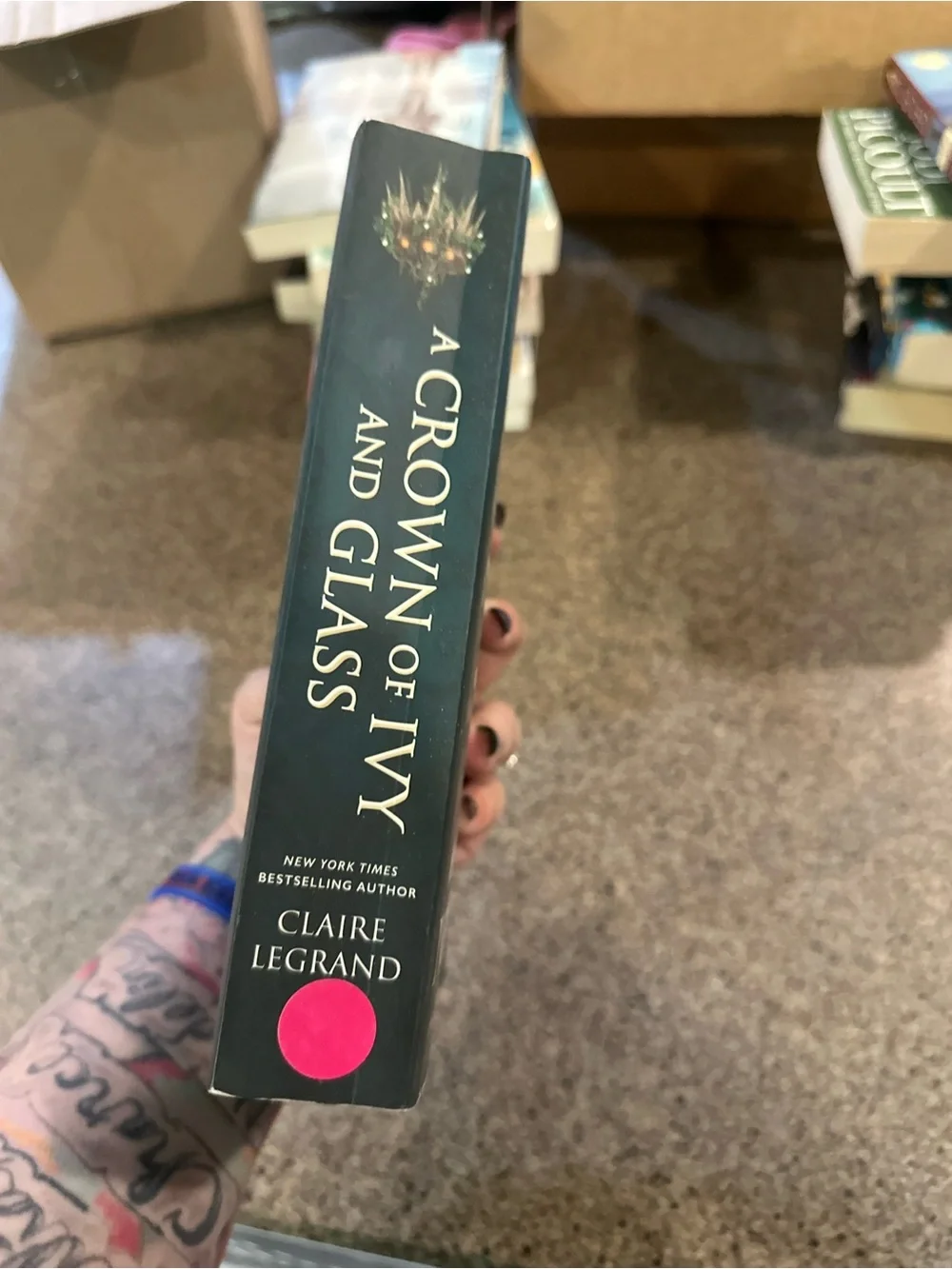 A Crown of Ivy and Glass - Blue Paperback